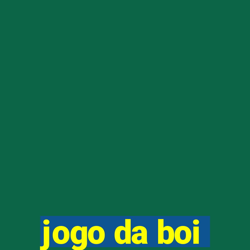 jogo da boi