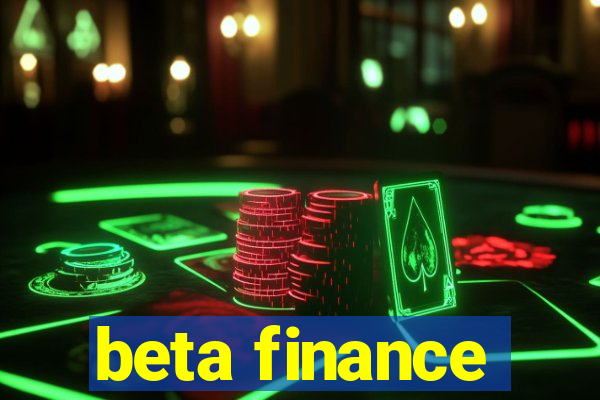 beta finance