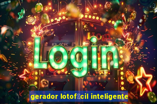 gerador lotof谩cil inteligente