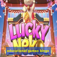 educational games bingo