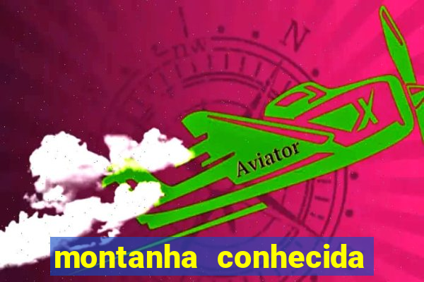 montanha conhecida como colosso