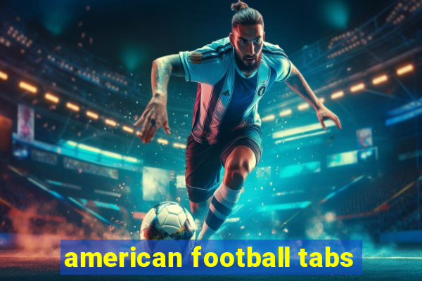 american football tabs