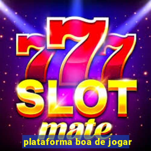 plataforma boa de jogar