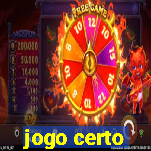 jogo certo