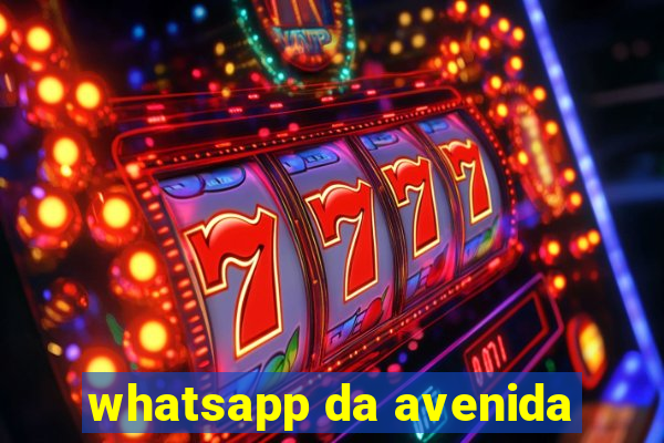 whatsapp da avenida