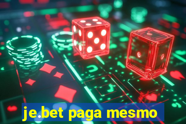 je.bet paga mesmo