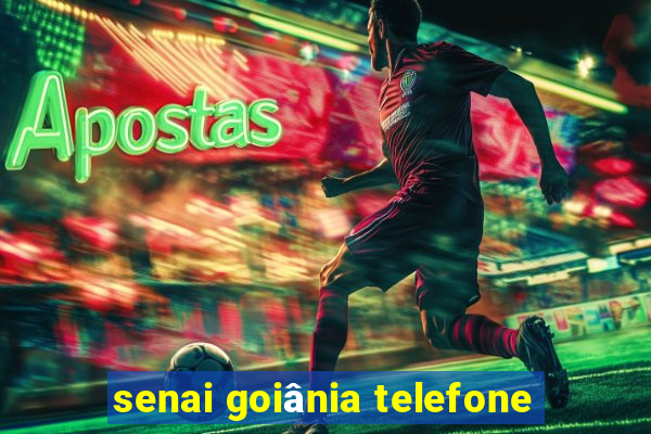 senai goiânia telefone