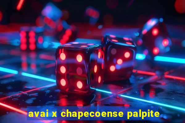 avai x chapecoense palpite