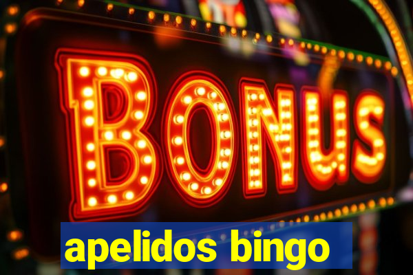 apelidos bingo