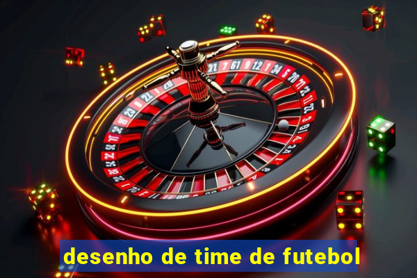 desenho de time de futebol