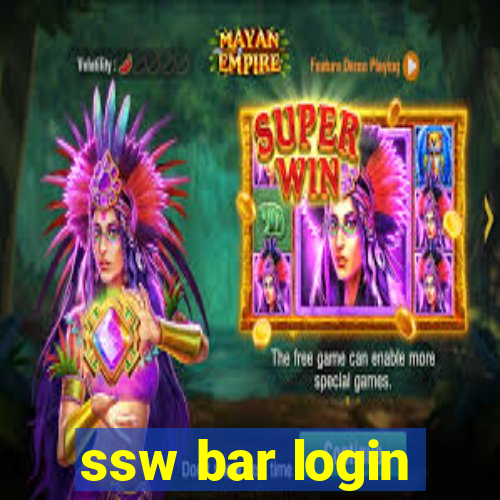 ssw bar login