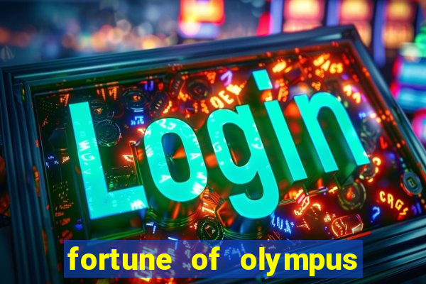 fortune of olympus slot machine