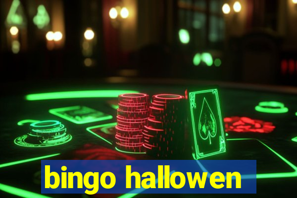 bingo hallowen