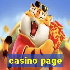 casino page