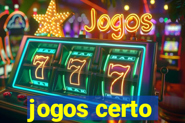 jogos certo