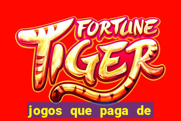 jogos que paga de verdade pelo pix