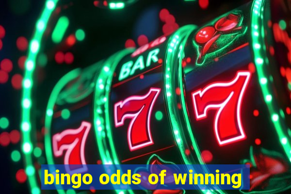 bingo odds of winning