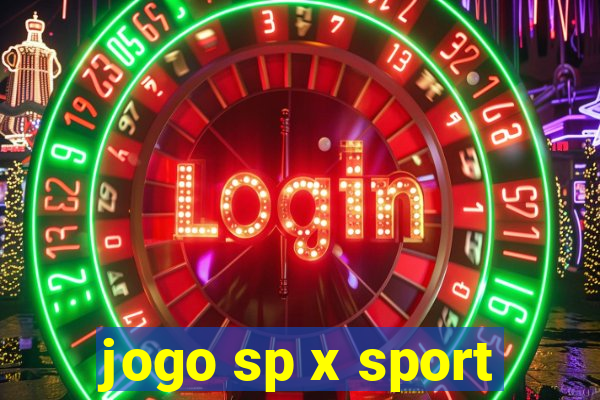 jogo sp x sport