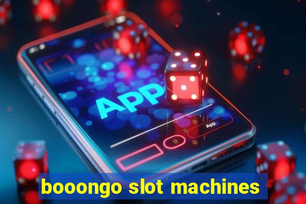 booongo slot machines