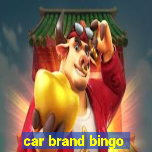 car brand bingo