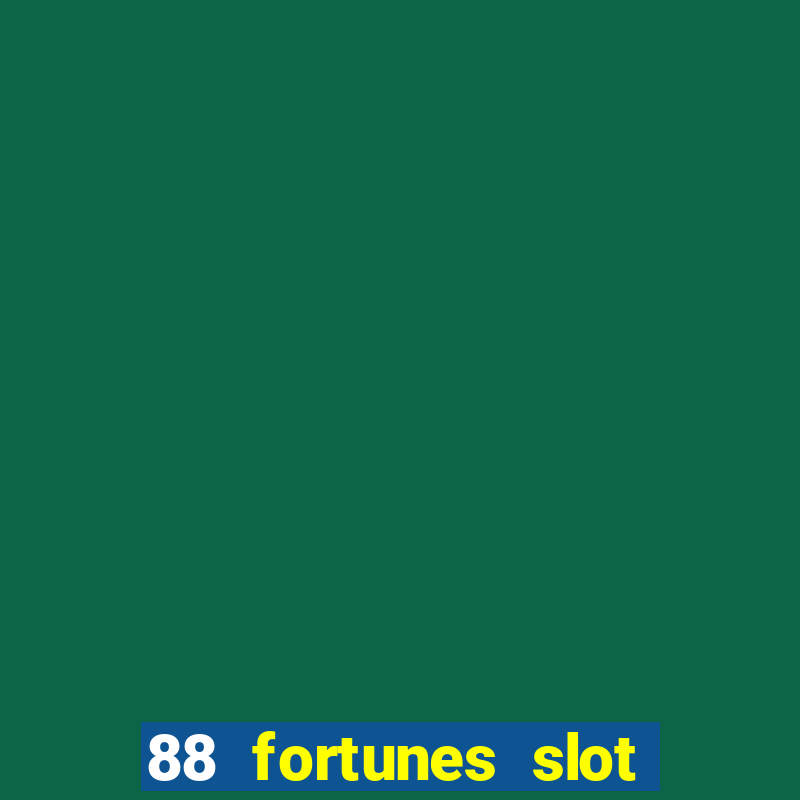 88 fortunes slot machine free