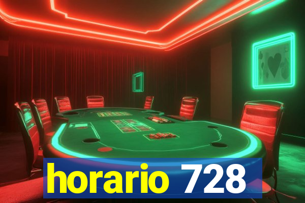 horario 728