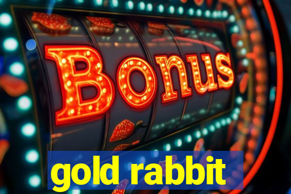 gold rabbit