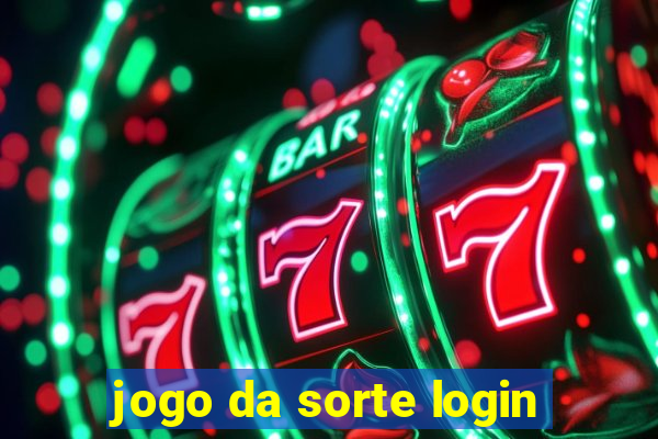 jogo da sorte login