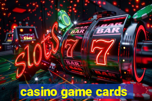 casino game cards