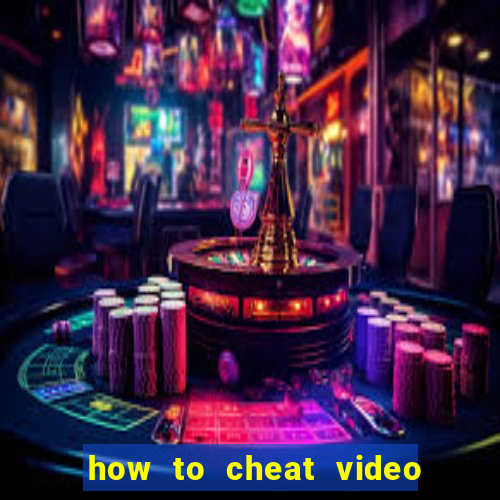 how to cheat video slot machines