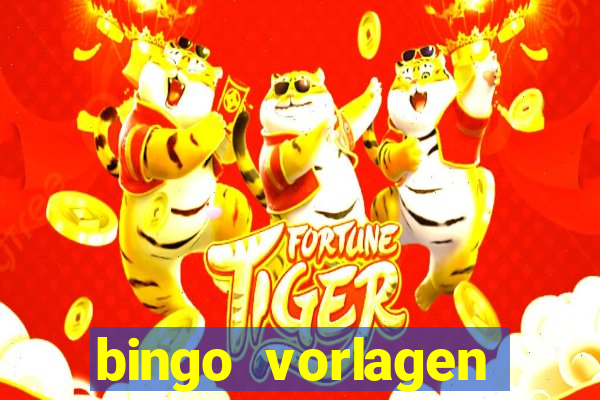 bingo vorlagen kostenlos erstellen