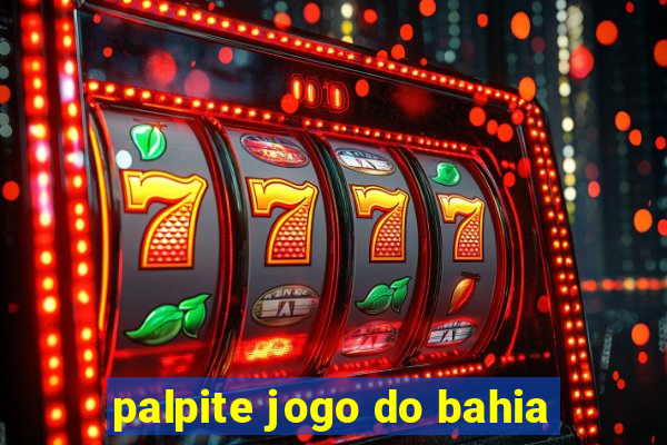 palpite jogo do bahia