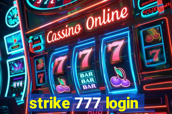 strike 777 login