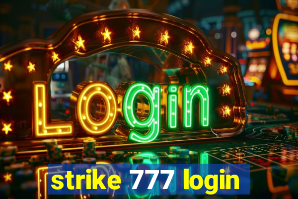 strike 777 login