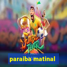 paraiba matinal