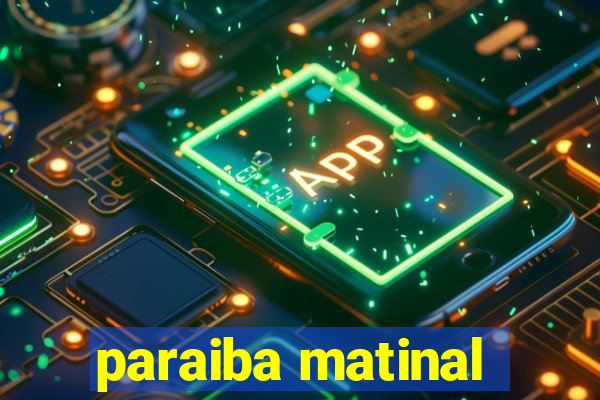 paraiba matinal