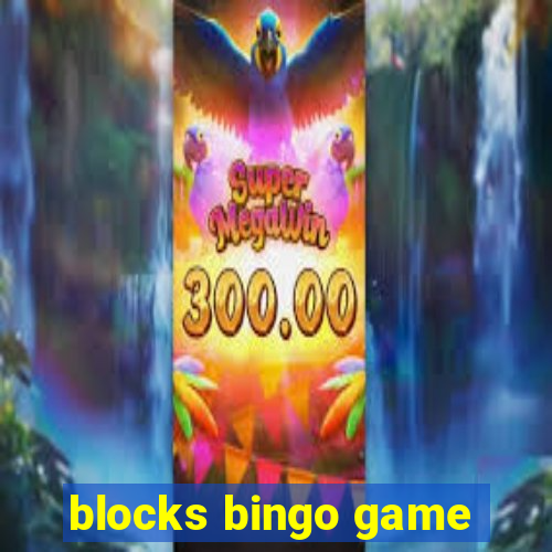 blocks bingo game