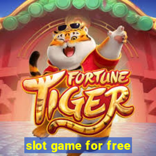 slot game for free