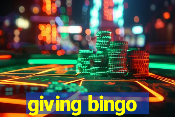 giving bingo