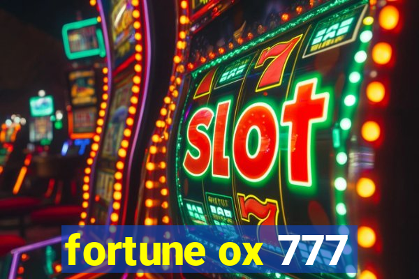 fortune ox 777