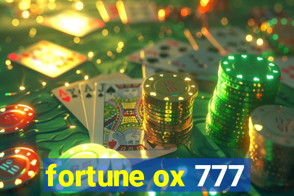 fortune ox 777