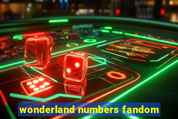 wonderland numbers fandom