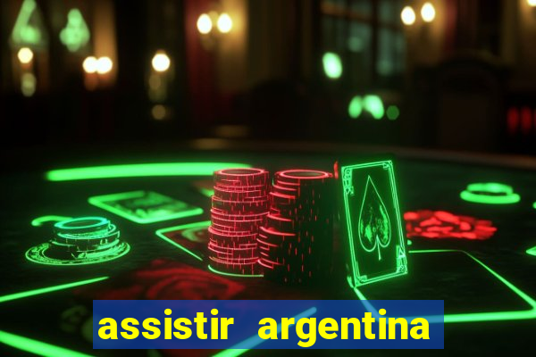 assistir argentina x canada ao vivo