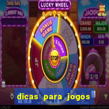 dicas para jogos de hoje