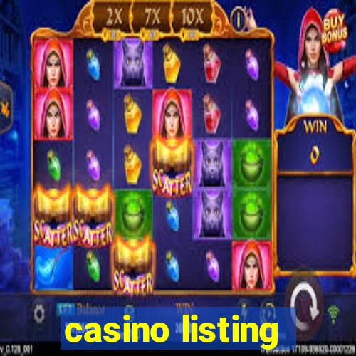 casino listing