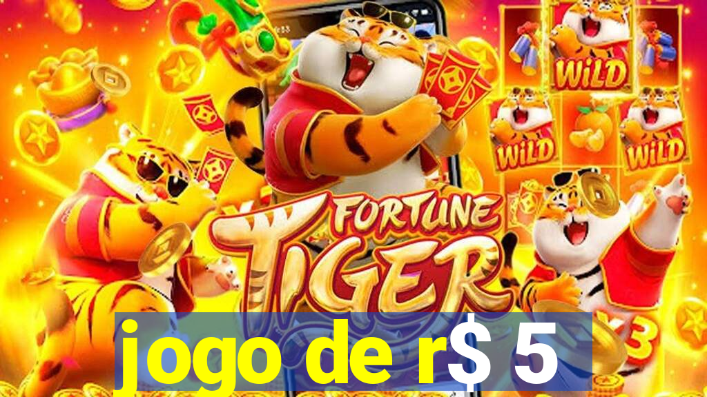 jogo de r$ 5