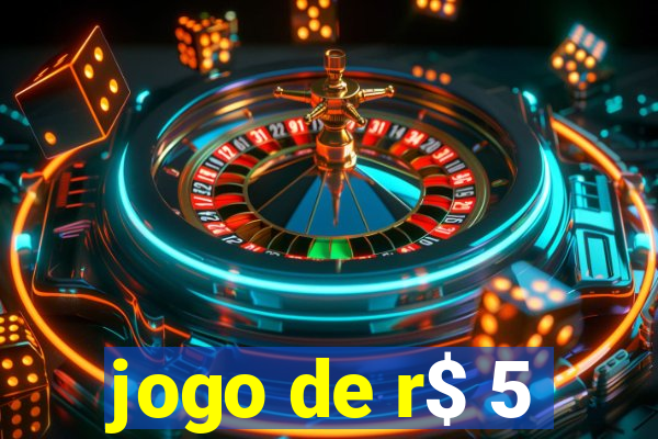 jogo de r$ 5