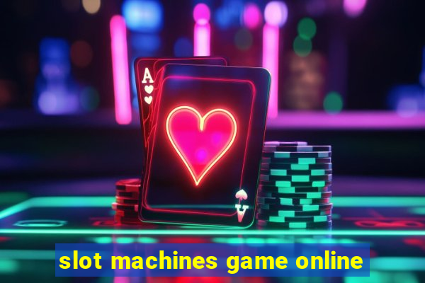 slot machines game online