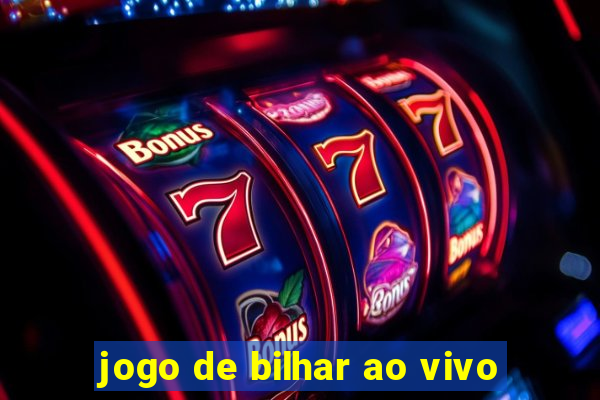 jogo de bilhar ao vivo