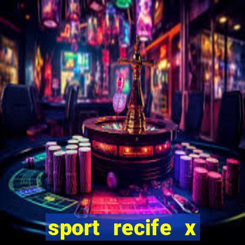 sport recife x américa mg